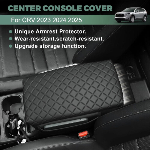 Για Honda CRV2023 2024 2025Car Μαξιλάρι υποβραχιόνιου καλύμματος κεντρικής κονσόλας 1