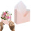 Valentinstag-Geschenkbox mit rotem Faltpapier, 1 Stück 2