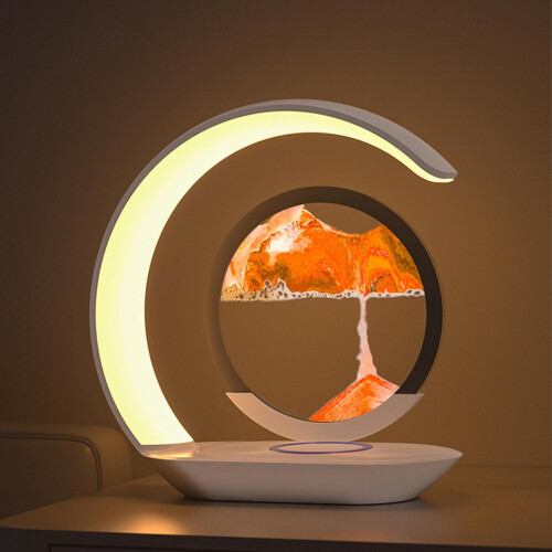 Lumaflow Sandscape 3-i-1 trådløs opladerlampe blå 1