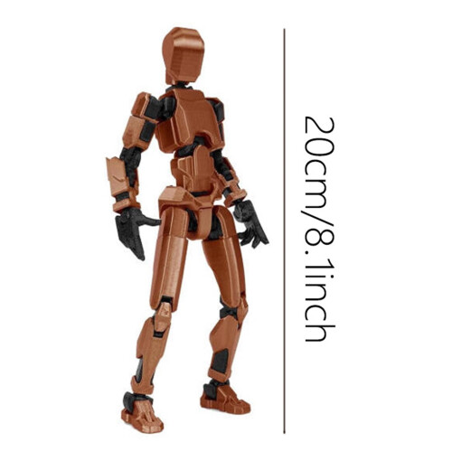 T13Actionfigurtillbehör – Flerledad, 3D 2
