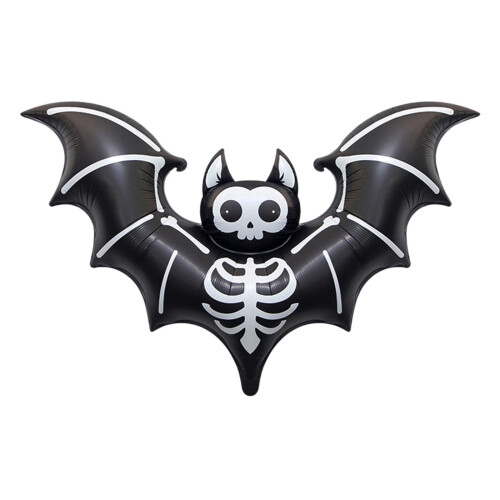 Μεγάλο μπαλόνι νυχτερίδας για το Halloween από αλουμινόχαρτο, φουσκωτή διακόσμηση 1