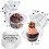 Plastbeholdere til cupcakes, 150-pakning, stabelbare, dype kuppelformede 3