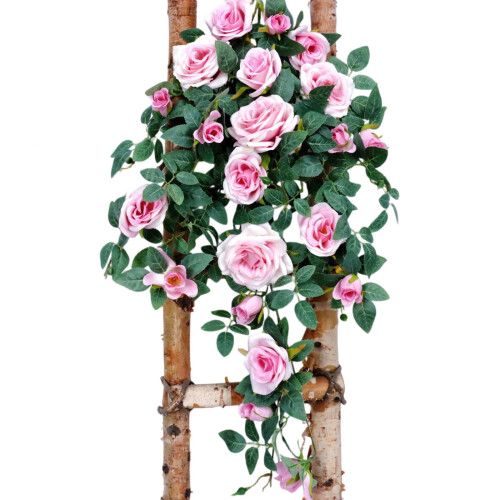 Kunstig blomsterranke-girland 0,9M silke 1