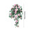 Kunstig blomsterranke-girland 0,9M silke 3