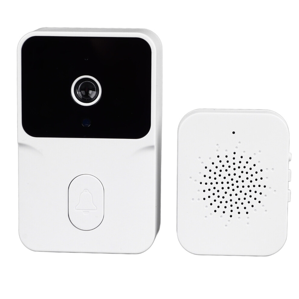 Wifi Video Doorbell 85 Ir Night Vision Intercom White 600Mah 8731385927515