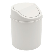 Mini poubelle de bureau avec couvercle 1,5 L