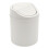 Mini poubelle de bureau avec couvercle 1,5 L 1