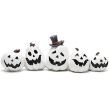 Décorations d'Halloween citrouille - Liquidation de décorations d'intérieur pour table, fenêtre, boîte cadeau, cour/couloir