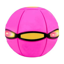 Bouncing Ball for Kids with Collapsible Flying Disc Design