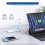 Chargeur mural double port PD20W3 bleu 3