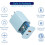 Chargeur mural double port PD20W3 bleu 4