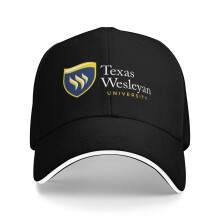 Gorra de béisbol unisex de algodón de la Universidad Texas Wesleyan