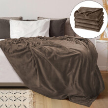 Coperta in flanella calda e accogliente, 71 x 99 cm