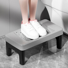 Repose-pieds de toilette antidérapant pour salle de bain