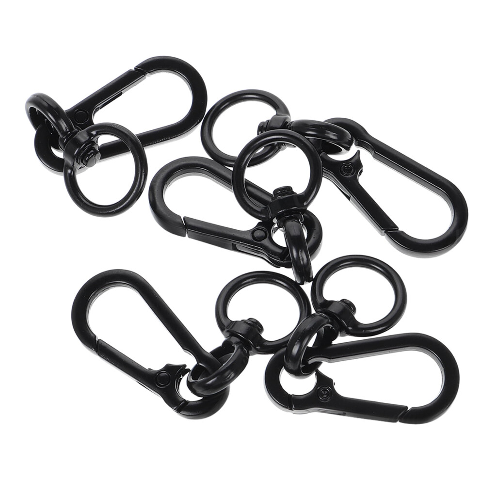 5-Pack Zinc Alloy Swivel Carabiner Clips 9301715807214