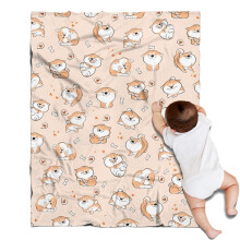 Coperta in flanella Shibainu & Love, 76x101 cm (30x40 pollici)
