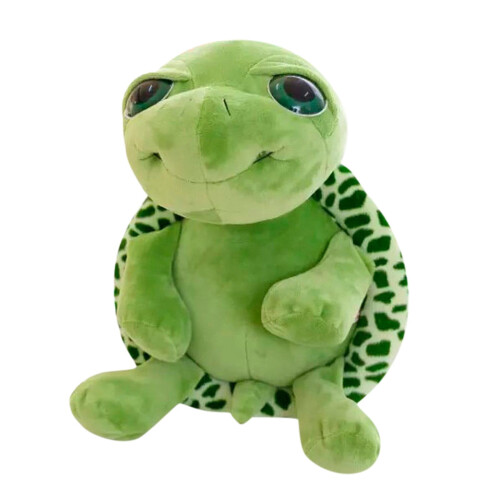 Peluche tortue verte douce, créature marine, 1 pièce