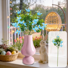 Estaca de jardín con mariposa 3D – Decoración de flores artificiales, juego
