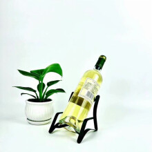 Iron Art Wine Display Holder Organizer Chair Shape Wine Racks Strong Load-Bearing Wine Bottle Rack For Dining Table Display Rack