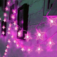 Star String Lights, LED Fairy Light USB Powered String Lights for Christmas Wedding Birthday Valentine Party Bedroom