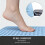 Antislip badmat/douchemat van TPE, blauw, 35x16 inch 5