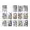 Embossed Flower Leaf Paper for Scrapbooking 23 Sheets 1