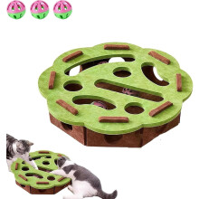 Cat Nail File Box,Nail File Box for Cats Stress Alternative to Clippers and Grinders,Sandpaper Inside for Indoor Cats Scratching for Indoor Cat