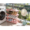 Z-Shaped Shoe Rack for Home Dorm Storage 3-Tier 5