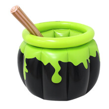 Opblaasbare Halloween-ketel als drankkoeler (1 stuk)