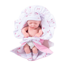 Reborn Doll for Kids 3+, Soft Weighted Vinyl Baby Doll, Safe Elastomer, Lifelike Features, Easy-Clean Soothing Pajama Gift