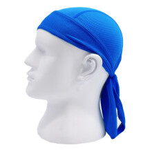 Faixa de cabeça e protetor de pescoço para esportes ao ar livre, azul, 1 peça