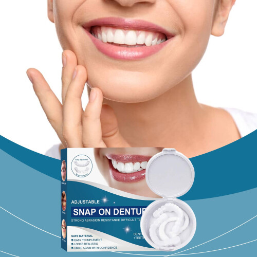 LONRYD Veneers Invisible Teeth Aligners Adjustable Snap-On Dentures for Quick Results 1