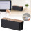 Boîte de gestion des câbles en bois pour hub USB et multiprises 2