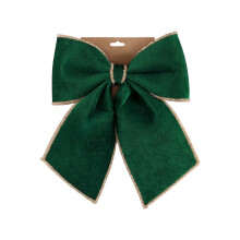 12,4 inch groene kerstboomstrikken, prachtige kerstornamenten en hangers voor huisdecoratie, geschikt voor kerstbomen