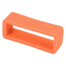 Kellonrannekkeen lenkkikiinnitysrenkaat kuminen kellolukko 22 mm 6 kpl, oranssi