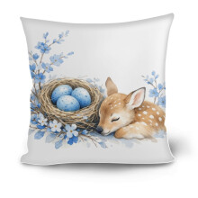 Taie d'oreiller vierge pour dessin, 17,32 x 17,32 pouces