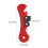 Ouvre-boîte manuel rouge, gadget de cuisine portable 3