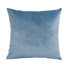 Housses de coussin décoratives carrées en velours 61 x 61 cm, douces et soyeuses, avec fermeture éclair invisible – Lavables, pour canapé,