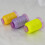 2 Spools Color Changing Yarn Polyester Sewing Thread for Sewing Machine Hand Stitching Embroidery 550Yards Per Spool 4
