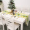 Small Fresh Table Flag Spring And Summer Flower Linen Print Tablecloth 2 3