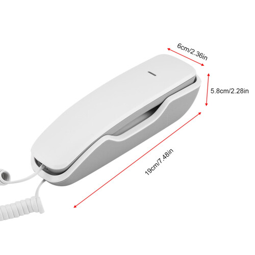 Anti,Interference Wall Phone, Reliable Sound Quality Built,in Dial Pad For Easy Operation 1
