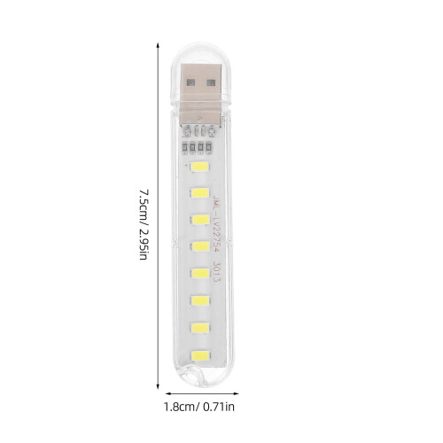 Solas Léitheoireachta Inaistrithe Mini LED 4 phíosa 1