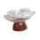 Fruktskål med fot – PET/PP modern serveringsbricka, 24 cm 5