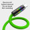 Καλώδιο σιλικόνης USB C σε USB C 100W 240W Γρήγορη φόρτιση και μεταφορά δεδομένων 480Mbps για 3