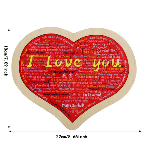 Ich liebe dich Puzzle-Geschenkdekoration 100 Sprachen 2