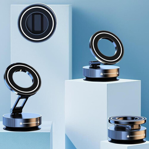 Magnetisk telefonhållare med sugkoppsfäste 1-pack 2