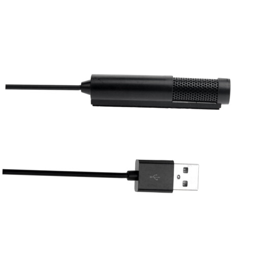 Συμπυκνωτής μικροφώνου USB555B Μαύρος για παιχνίδια και εγγραφή φωνής1 συσκευασία 2