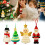 Juleknapper julekugler snemand julemanden 4 stk. 2