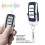 Télécommande Cloneur multi-fréquences 4 clés CHJ-009KB 150mAh 4