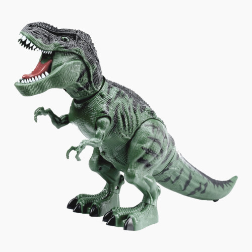 Παιχνίδι T-Rex που περπατάει και βρυχάται με φώτα LED, λειτουργία ωοτοκίας, συμβατό 2